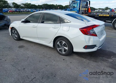 2020 Honda Civic Lx из США, поврежденный, VIN 2HGFC2F67LH548460